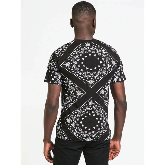 Crooks & Castles Men's Kushdana Marijuana Weed Cannabis Leaf Tee T-Shirt - Picture 2 of 2